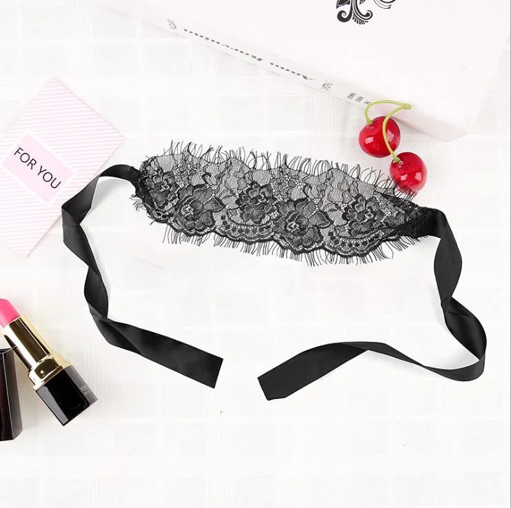 Sexy Lingerie Accessories Black Sexy Lace Blindfold