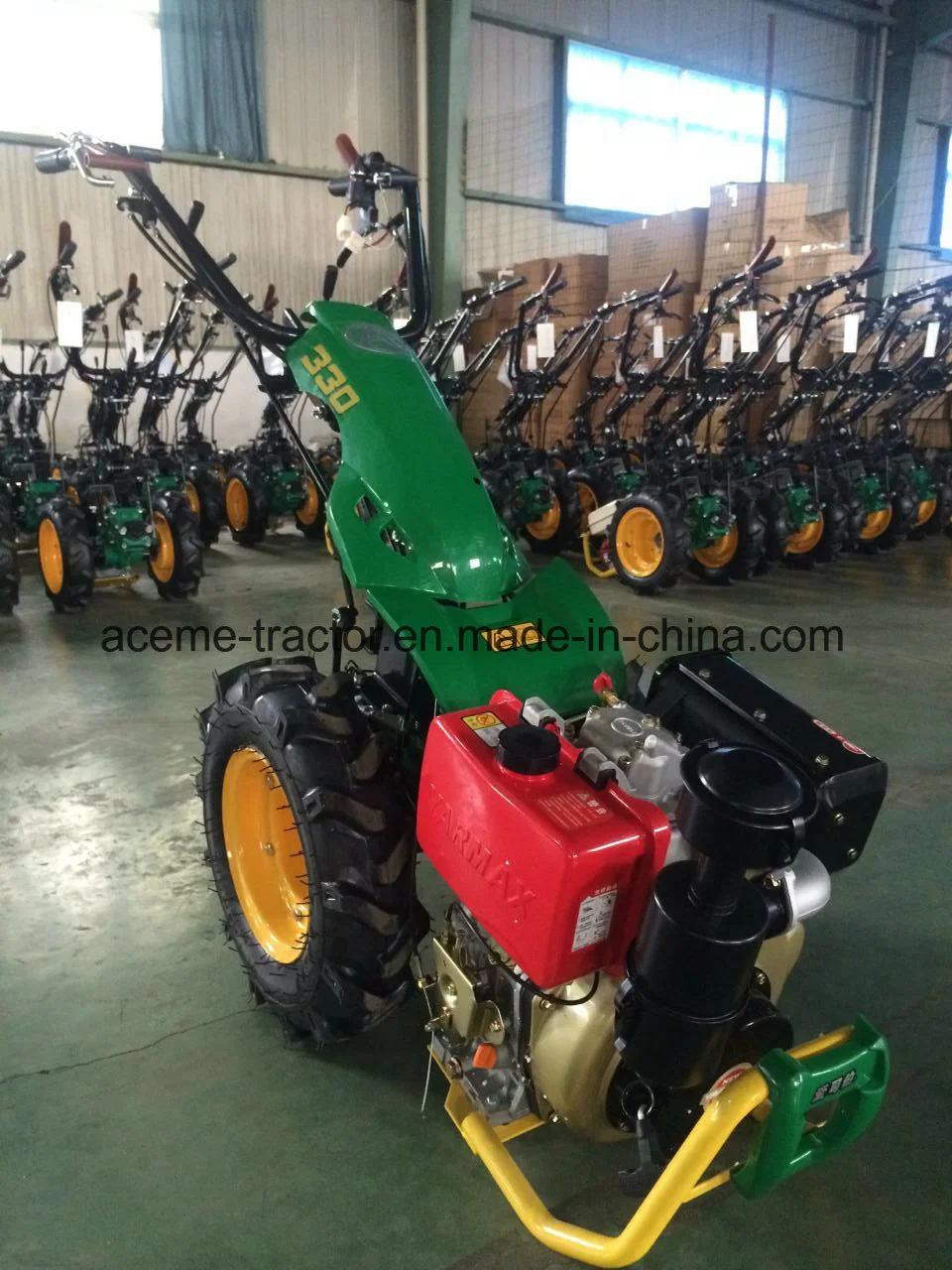 330 Series Multipurpose 2 Wheel Walking Tractor, Garden Tractor, Small Tractor