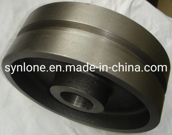 China Supplier Customized Sand Casting Auto Parts Steel/Iron Wheel for Machinery