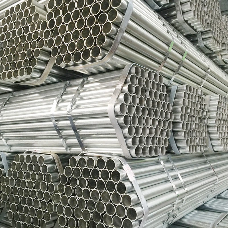 Hot-DIP Galvanized Carbon Steel Pipe Q235 Material