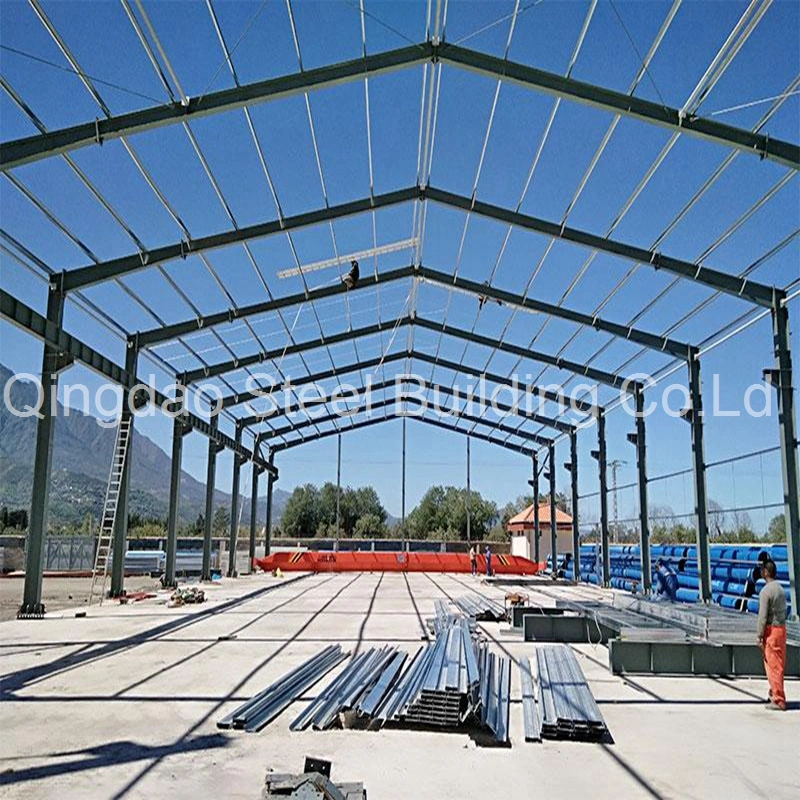 Prefabricated Engineered Steel Structure High Level Warehouse Workshop Hangar Shed Construction Building