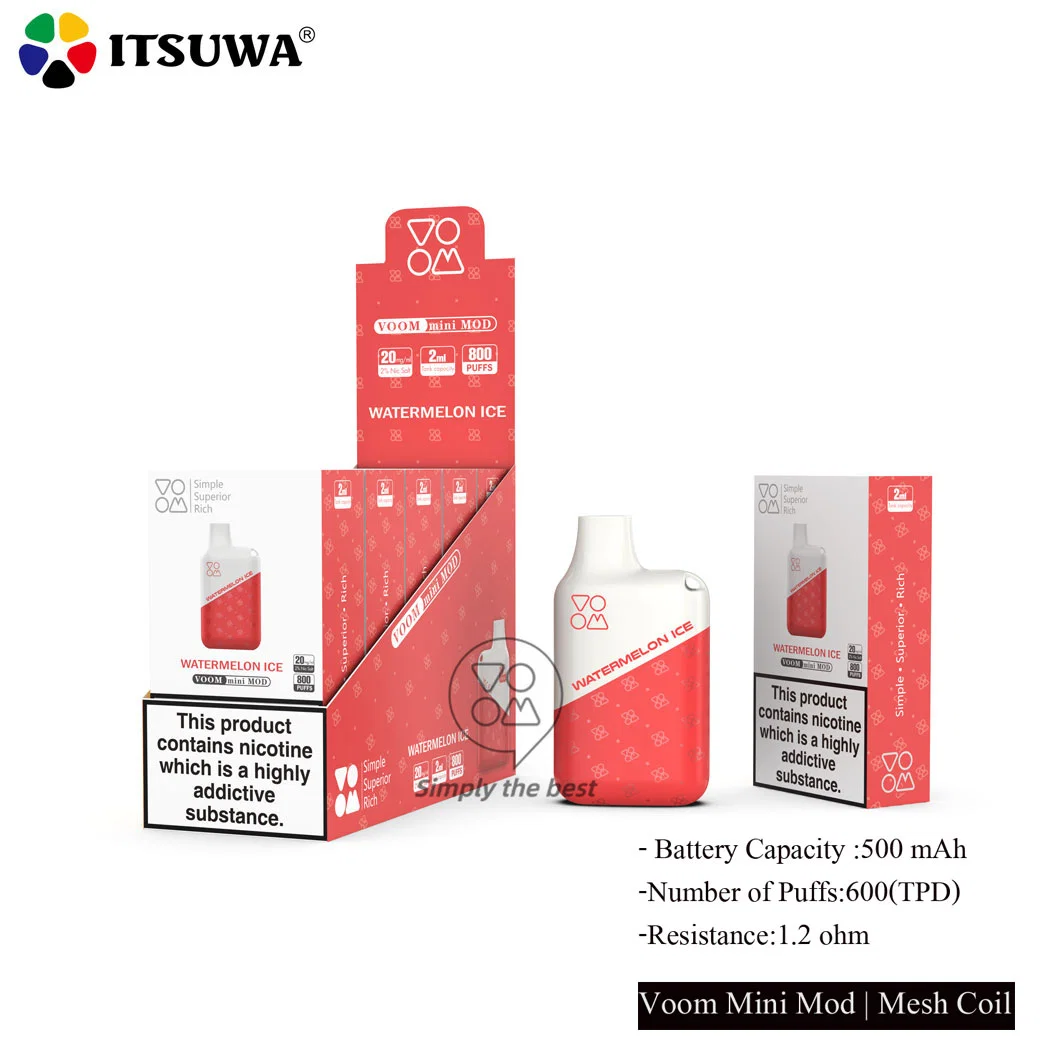 Itsuwa Voom Mini Mod Wape Smoke510 Cartridges Coilcigaretsvapes E Cigarette Electronic Smoke