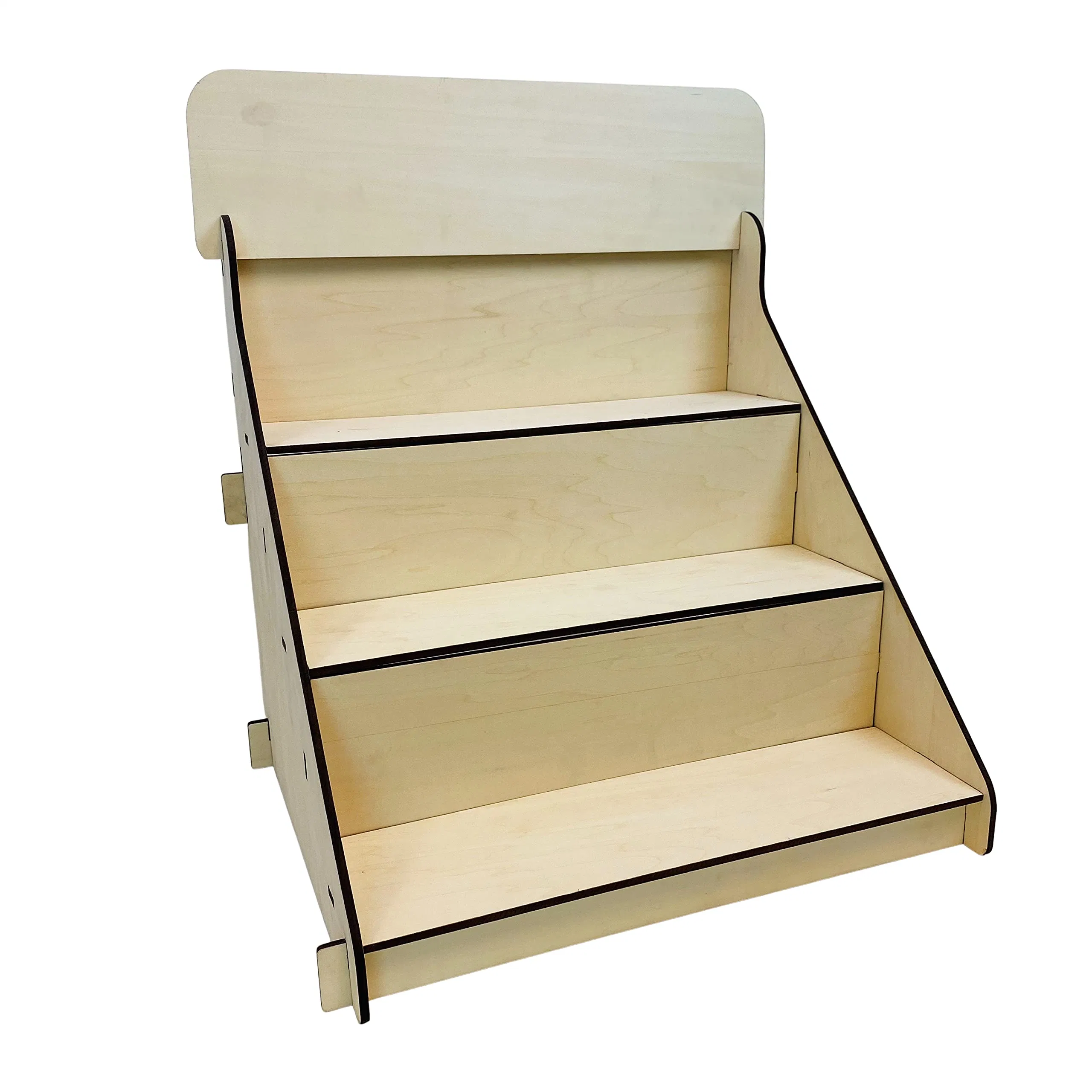 Best Seller Shop Furniture Metal Display Stand Glossy Stainless Steel Gold Shoe Bag Display Rack Display Shelf