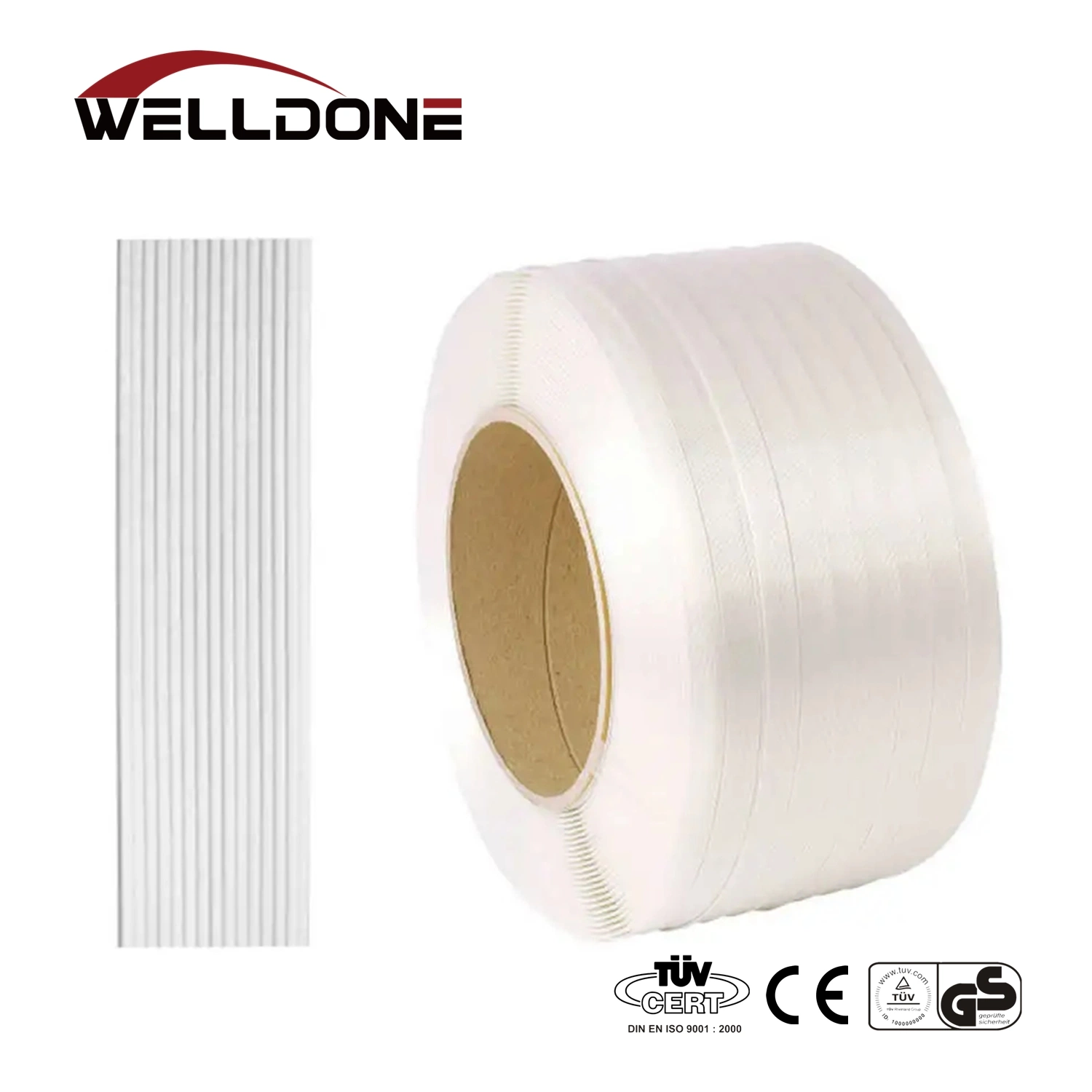 25mm Polyester cerclage de cordon composite