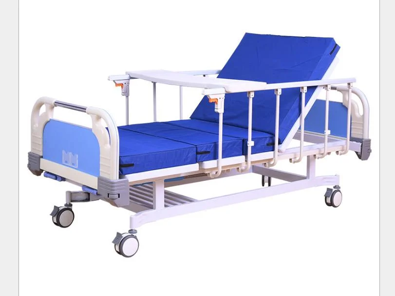 High quality/High cost performance Cheap Price of ABS Manual Two Crank Hospital Nursing Bed