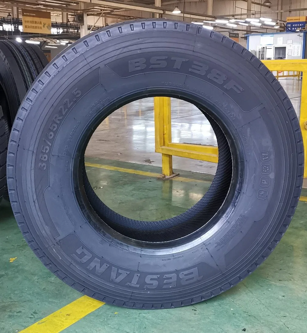 Los neumáticos radiales Bestang Kilometraje Ultra-High Factory Outlets de la BST38f 385/65R22.5 neumáticos para camiones