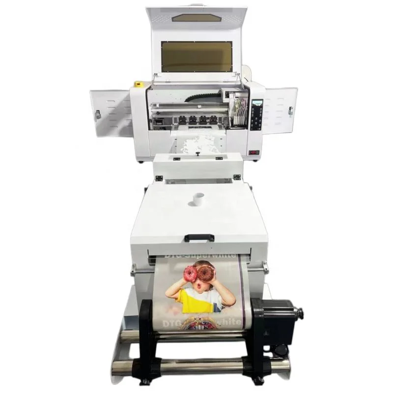 الطراز الجديد DTF Printer Printing Machine Film DTF Textile Printing الماكينة