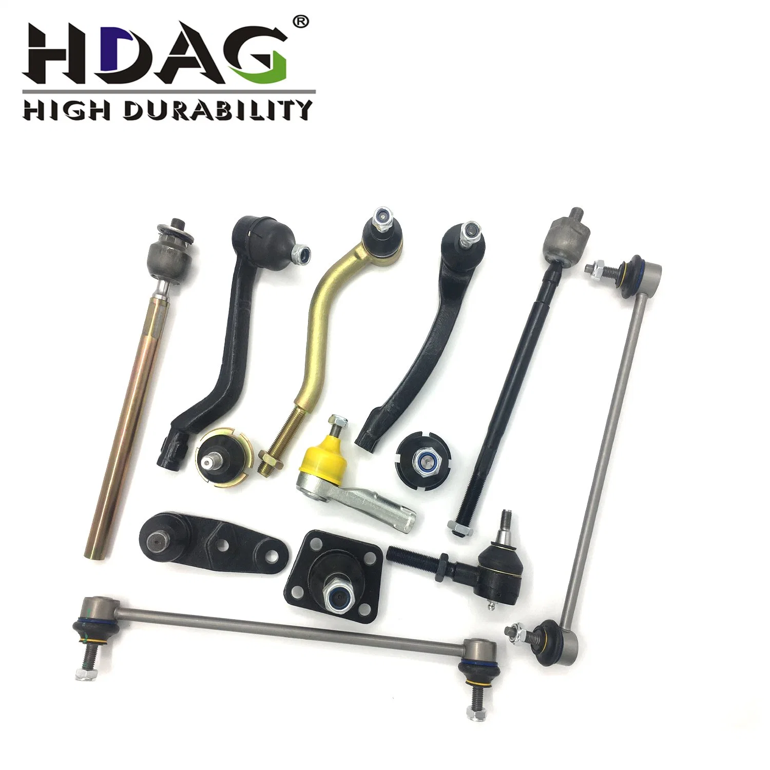 Hdag Hot Sale suspensión rótula brazo de control brazo de unión barra de acoplamiento extremo de barra de barra de barra de barra de barra de barra de barra de barra de barra de barra para Peugeot 306.104.307.106.405.206.308.407 Renault Megane,Thalia,Master,