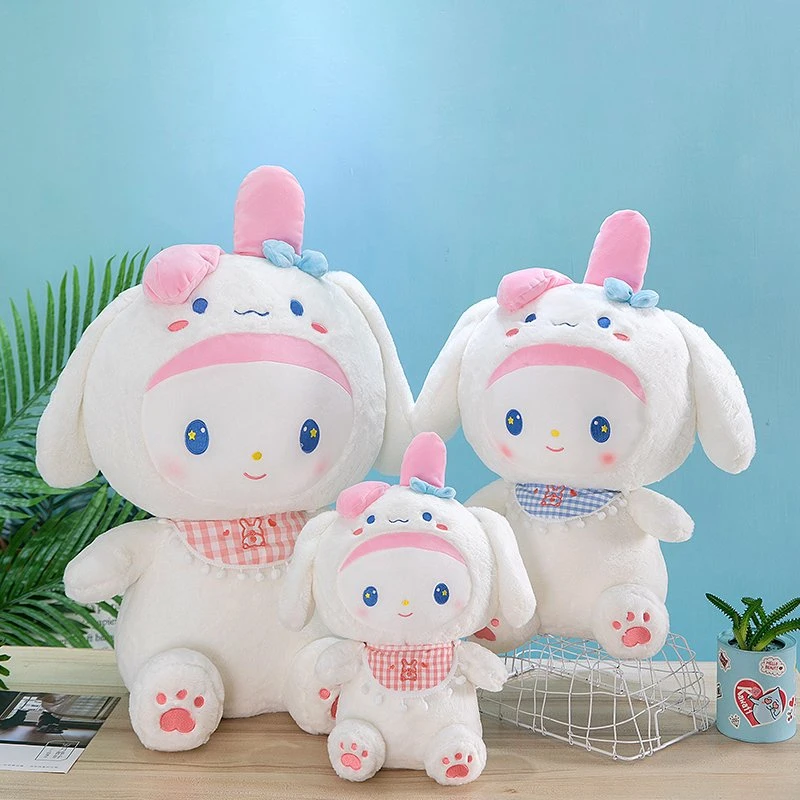 Plush Toy Pillow Rabbit Animal Baby Toys Custom Stuffed Animals Plush Toys Long Eared Rabbit Easter Gift
