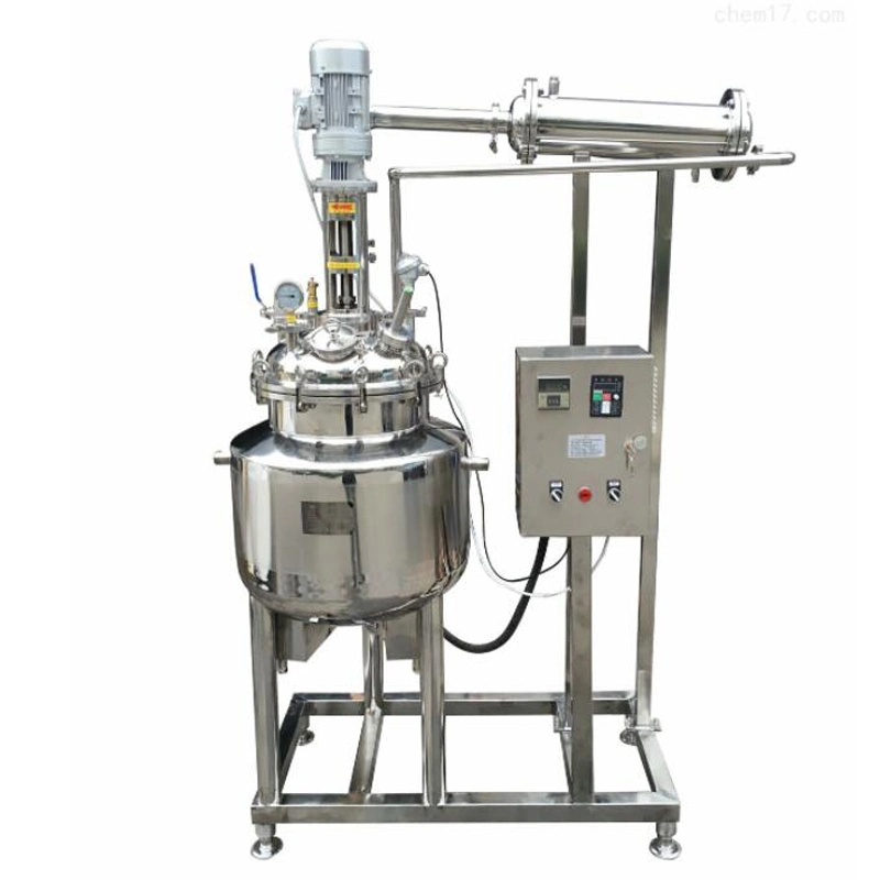 Stainless Steel (SS304 316) , Titanium, Nickel and Hastelloy, PE, PTFE, Glass or Enamel Line Jacket Heating Agitating Mixing Chemical Pressure Drum