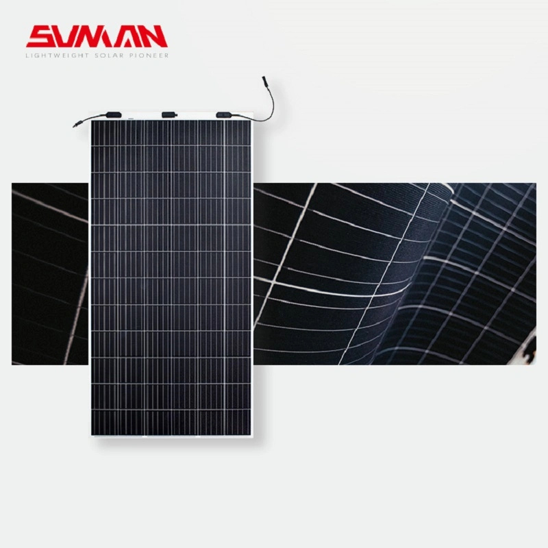 Nuevos Productos Sunman 144 Monocrystallina de media celda 250W 275W 300W 430W Panel solar flexible