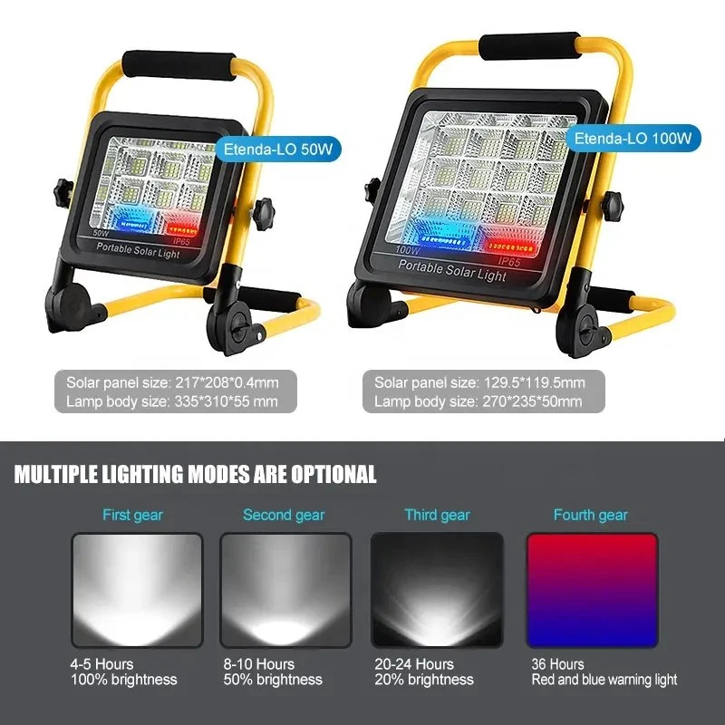 Portable Mobile Lighting for Camping Mobile Phone Charging Solar Camping Lights