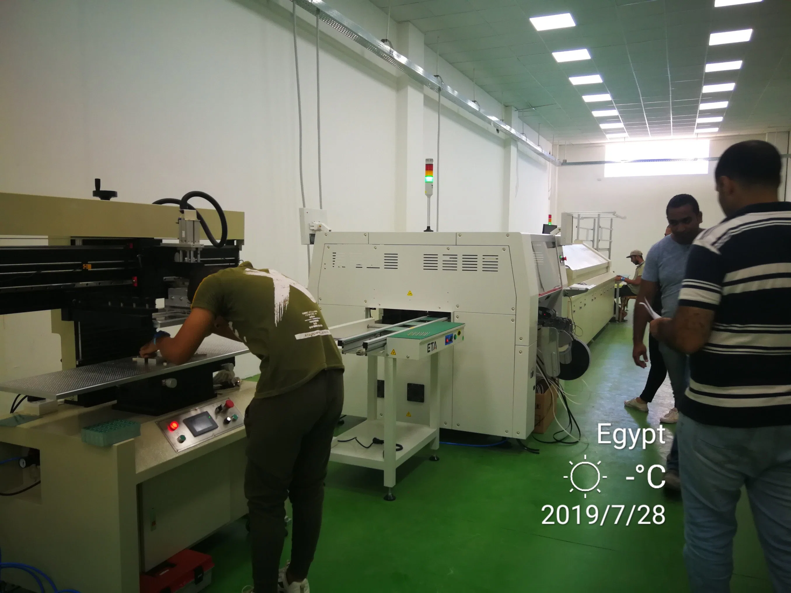 Laptop PCB Assembly Line SMD Machine Manufacturer LCD TV Ceiling LED Light Pick Place SMT Automatic Machine