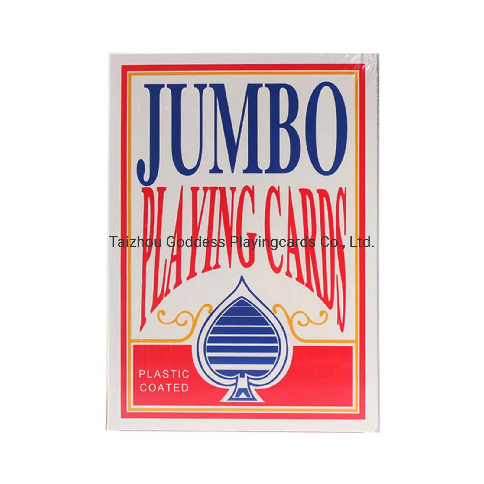 Customized Cmyk Jumbo Used Casino Playing Cards Poker