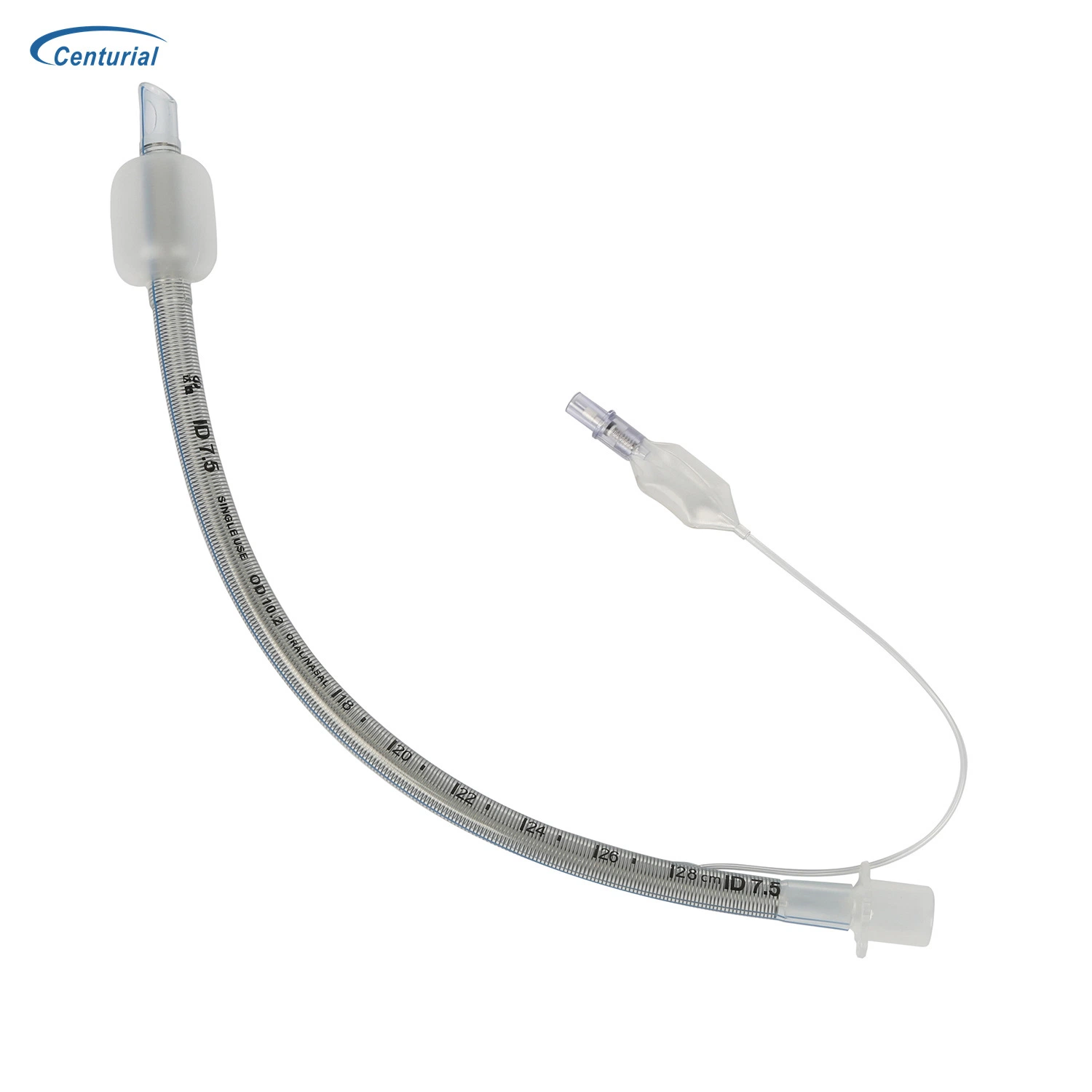 Medical Disposable Sterile PVC Reinforced Endotracheal Tube for Single Use