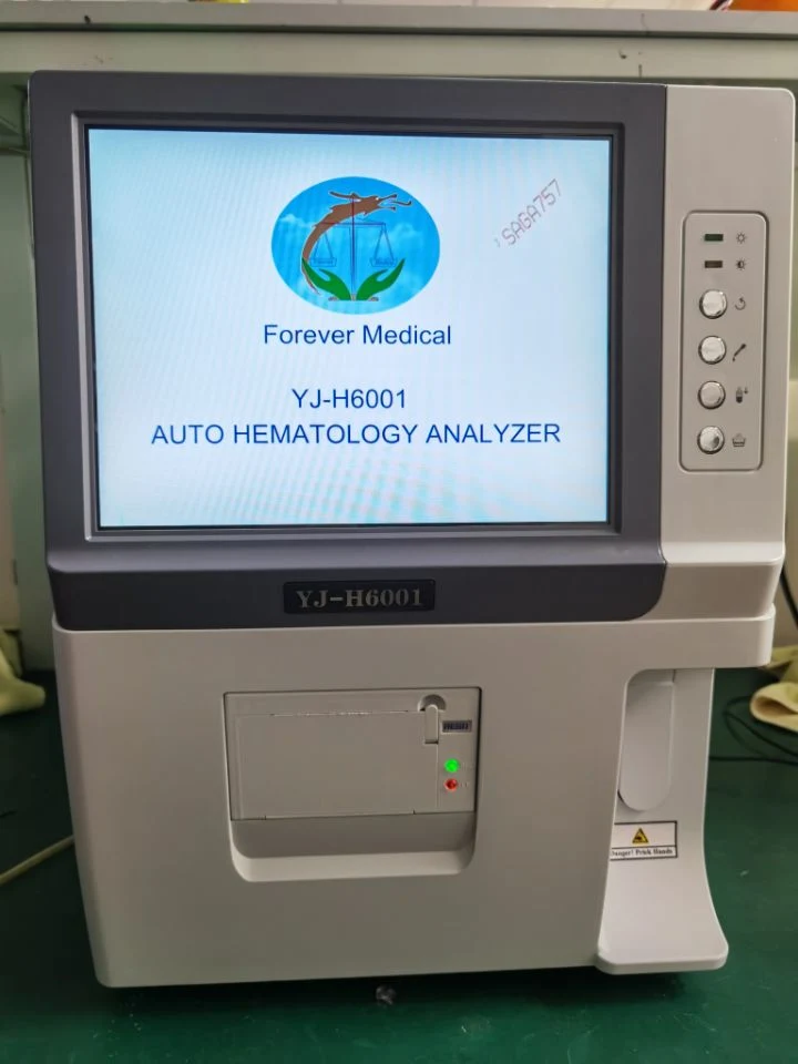 3 Diff Hematological Madical Equipment Automatic 3 Part Hematology Analyzer