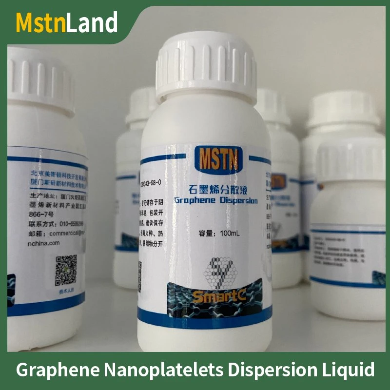 Carbon Graphite Graphene Nanoplatelets Dispersion Liquid Used on Water Treatment Equipment Can Sample Free