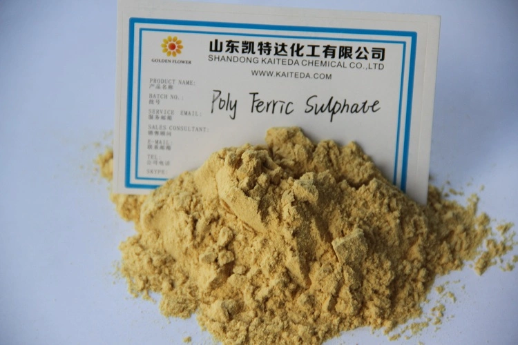 Polymer Ferric Sulphate Pfs Inorganic Flocculants for Wastewater Treatment