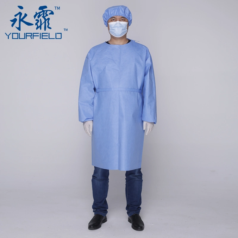 High Quality Medical SMS Disposable Surgical Gown for Hospital