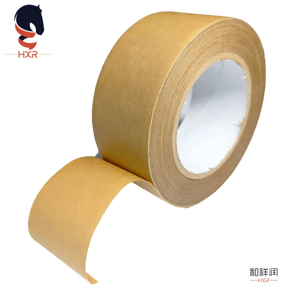 Eco Friendly Custom Printed Kraft Paper Sealing Writable Waterproof Packaging Gummed Self Adhesive Tape