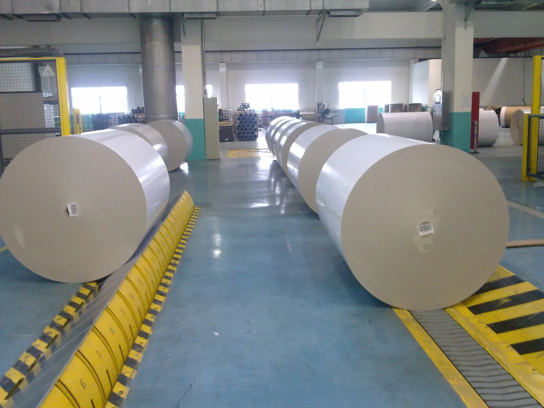 Cupstock Food Grade Two Sides PE Coated Paper in Rells