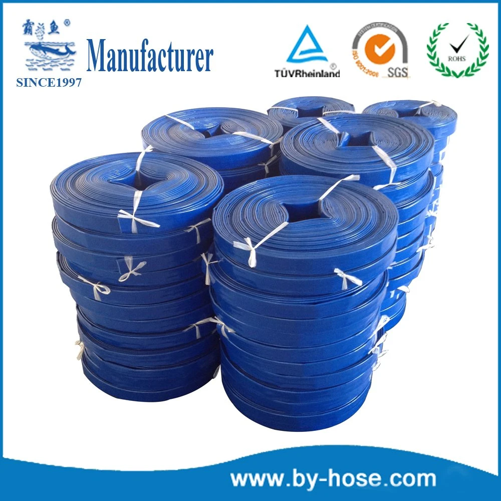 20 Years Factory Price Irrigation System PVC Flexible Lay Flat Garden Hose Agricultural Water Pipe