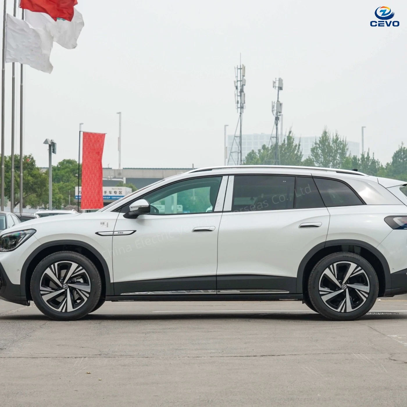 China New Pure Electric Vehicle SUV ID6 Crozz Electric Car for Selling