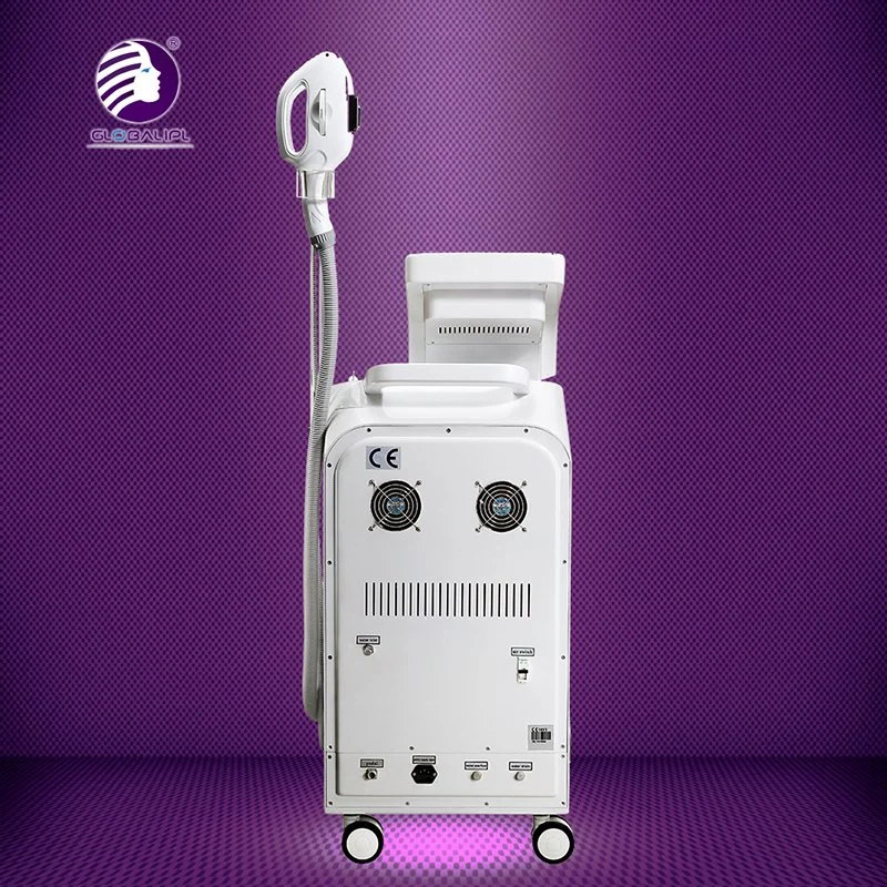 4 Handpiece Beauty Machine IPL + E Light + RF + YAG