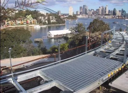 Sightseeing Antislip Walkway, Sydney Port, Australia