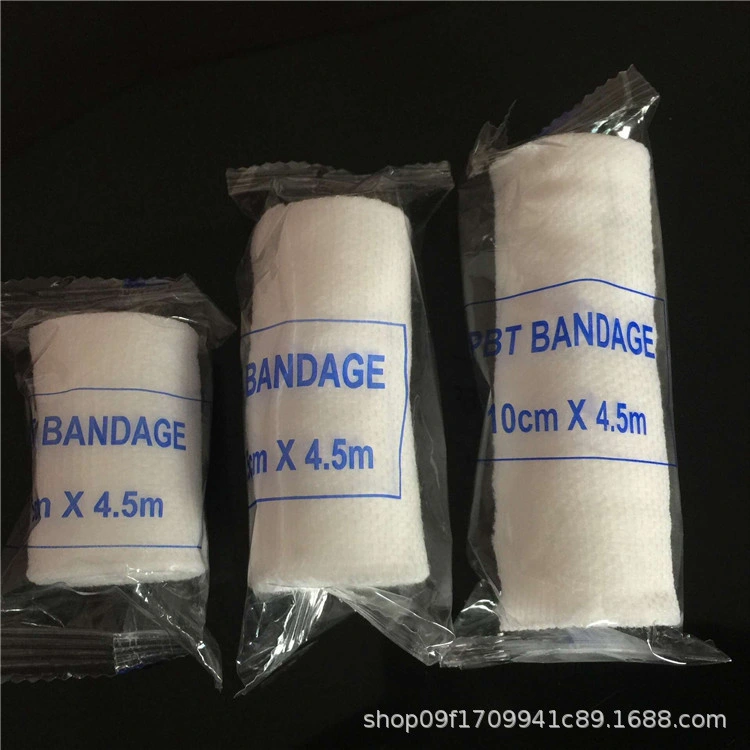 Factory Stock Hotsale PBT Bandage Conforming Bandage Elastic Bandage for Medical Use