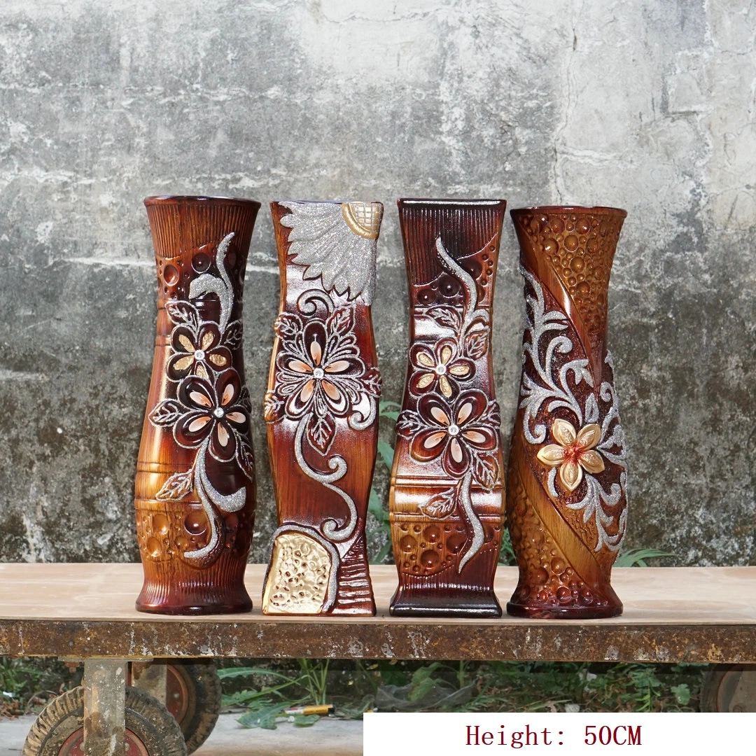 Ceramic Factory Direct-Selling Ceramic Vases Simple Fashion Vases Pastoral Style Vases Gifts