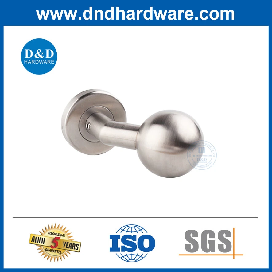 European Design Stainless Steel Knob Hardware Indoor Door Handle for Russia