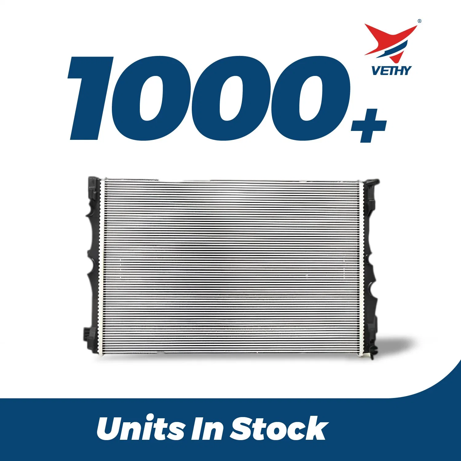 OEM Japon ISO9001, chauffage automobile homologué refroidisseur d'air en aluminium auto Radiateur de chauffage Vethy