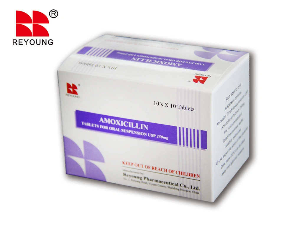 Antibiótico Amoxicilina tableta Dispersable en buen precio.