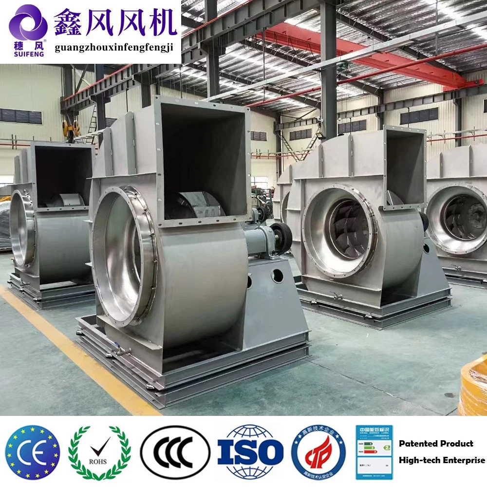 4-72-8d Series Horizontal Type Air Blower for Workshop Indoor Exhausting