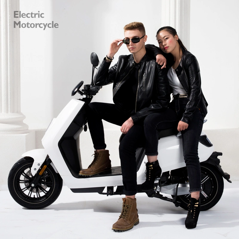 Cher la Chine Electric Motorcycle avec double Batteries et frein à disque pour l'Europe