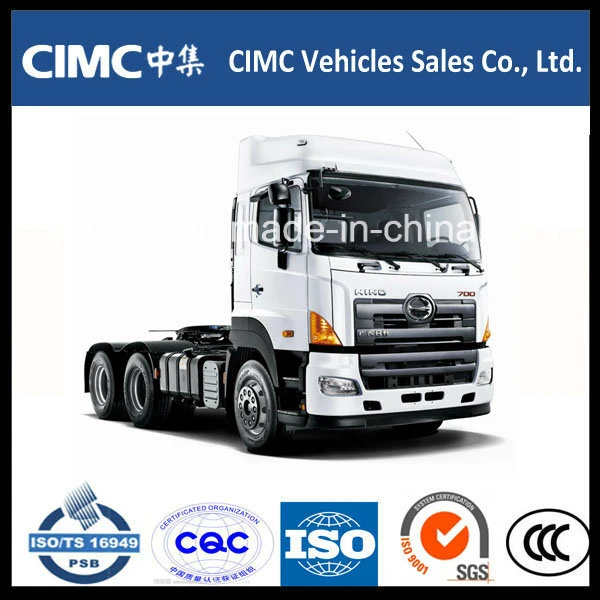 La nueva China Hino 10 rueda 6X4 350 CV Tractor Truck