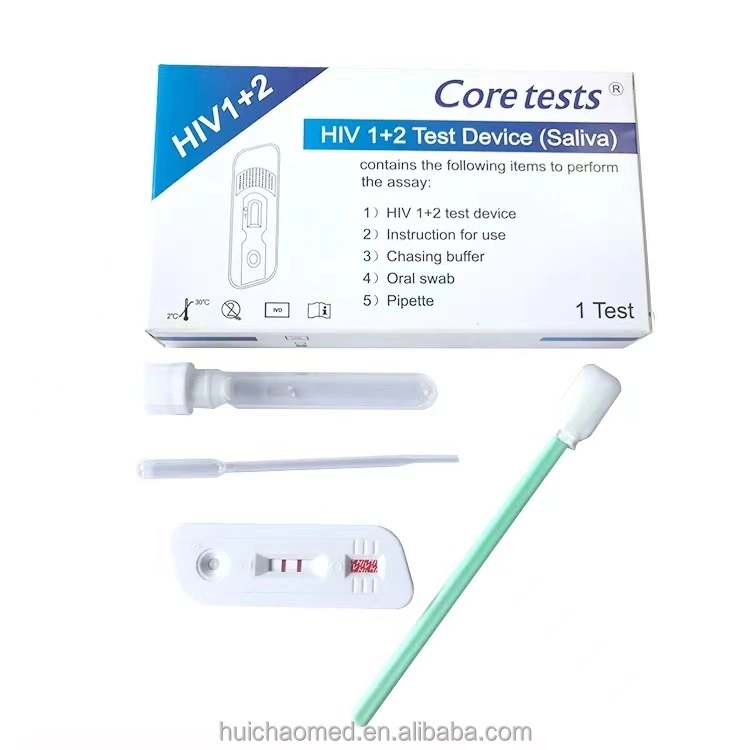 Aids HIV Rapid Easy Home Use Test Kit HIV Saliva Rapid Diagnostic Cassette