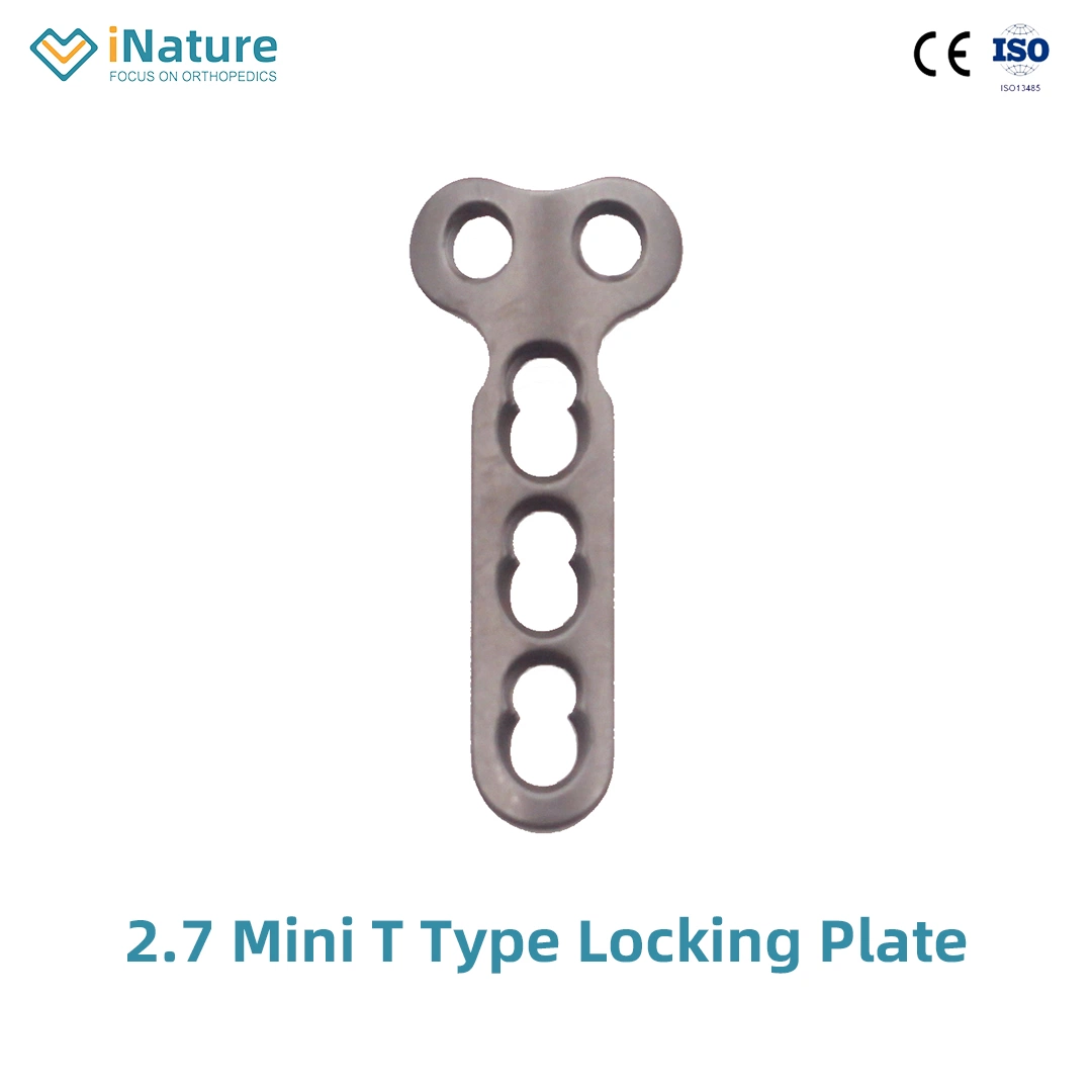 Orthopedic Implants Mini Locking Plate 2.7 Mini Oblique L Type Locking Plate