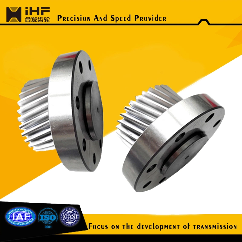 OEM Manufacturer Aluninum Alloy Cylindrical Helical Gears for Spare Parts