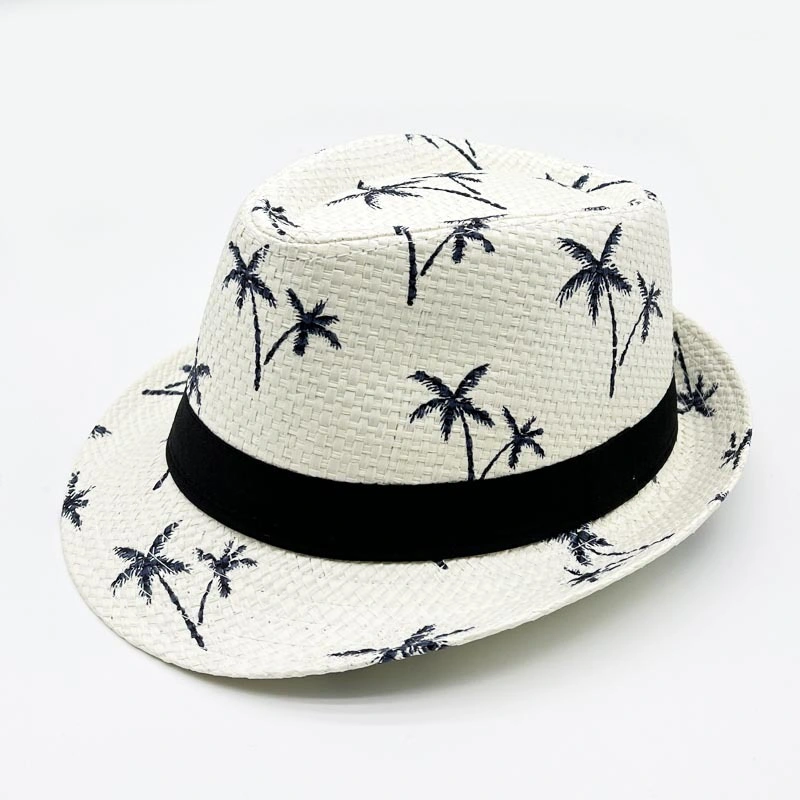 Wholesale/Supplier Custom Promotional Unisex Sun Wide Brim Woven UV Sun Fitted Straw Lifeguard Hat for Men