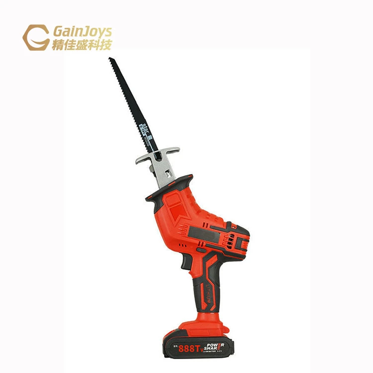 Gainjoys Wholesale Cordless Wood Garden Electric Reciprocating Saw Portable 20V Battery Reciprocating Saw