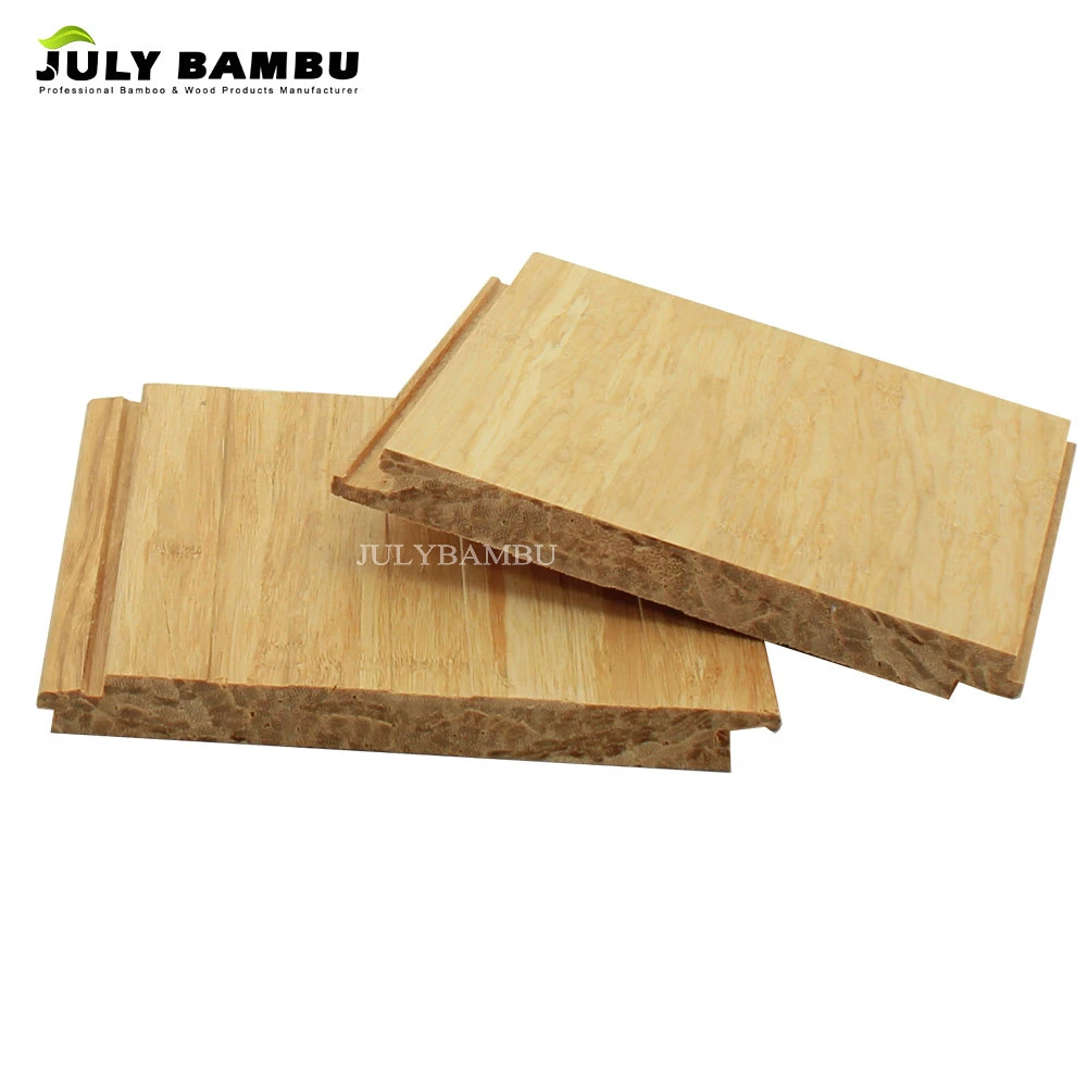 Original Factory Natural Strand Woven Bamboo Parquet Click Engineered Bamboo Flooring