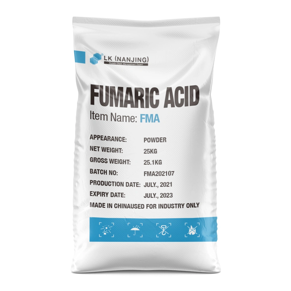 Органических соединений FMA 99,5% кислота Fumaric порошок белого цвета