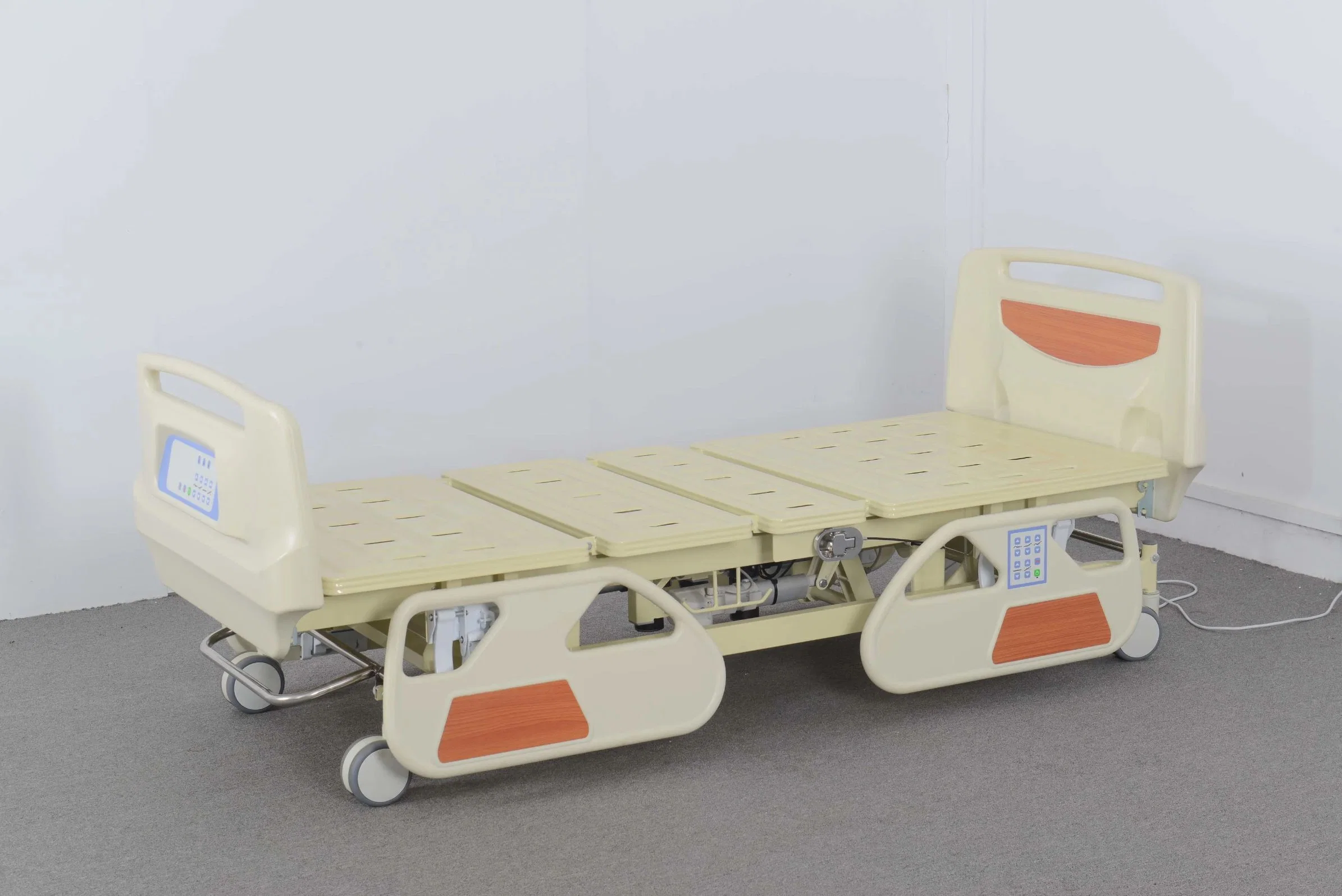 CE ISO ICU Five Functions Electric Nursing Care Hospital Medical Bed