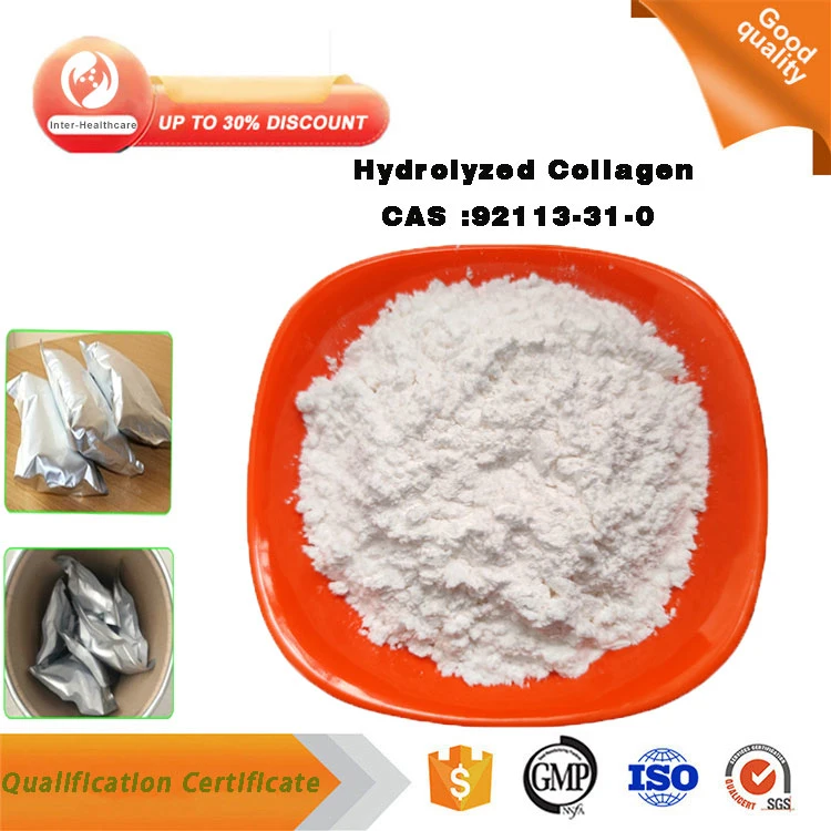 Hot Sale Cosmetic Ingredient Hydrolyzed Fish Collagen Powder CAS 92113-31-0 Hydrolyzed Protein