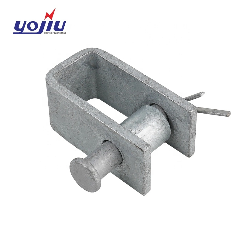 Hot DIP Electric Pole Galvanized Overhead Line Fitting Insulated D Iron Bracket