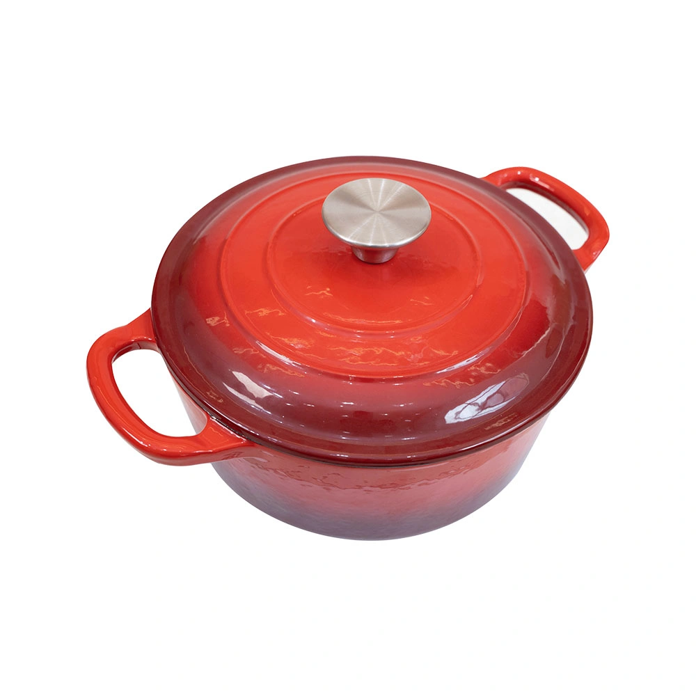 High-Quality Household Cooking Healthy Enamel Cast Iron Dutch Oven