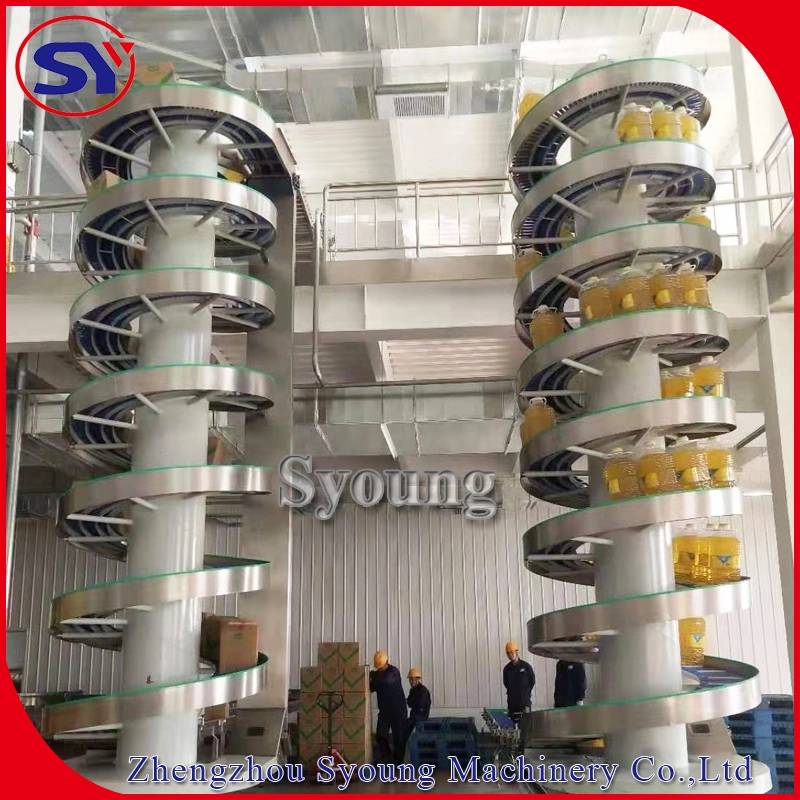 Unit Load Spiral Conveyor for Crates Handling (Downwards)