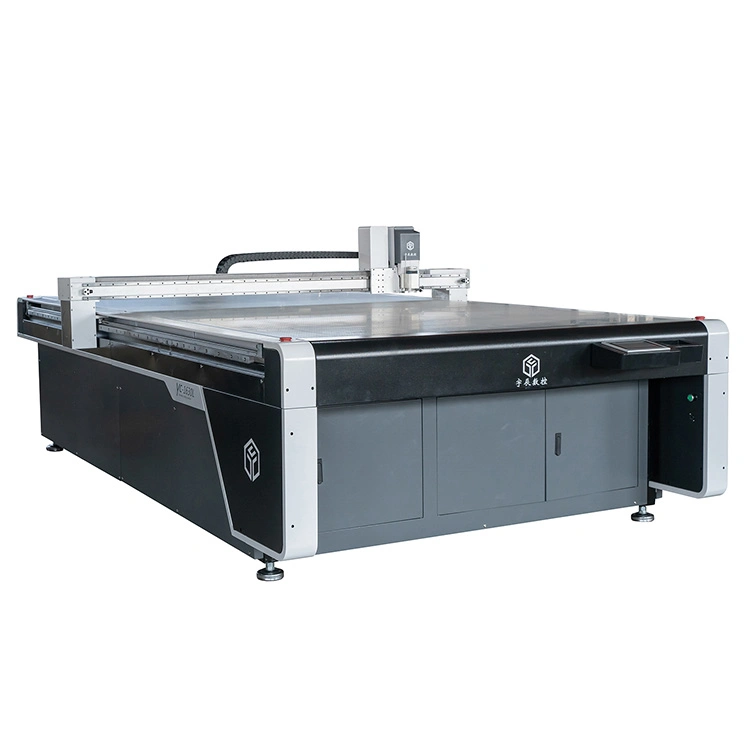 Yuchen Cuero Sintético Digital Máquina de corte CNC de cuero genuino con la cámara